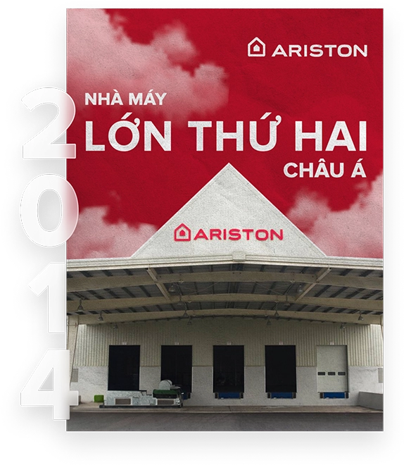 Nhà máy Bắc Ninh tại Việt Nam tự hào trở thành nhà máy Ariston lớn thứ 2 Châu Á